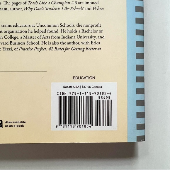 Teach Like a Champion 2.0 Paperback Book by Doug Lemov - Picture 8 of 8